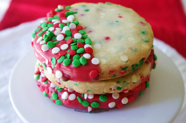 Christmas Funfetti Shortbread
