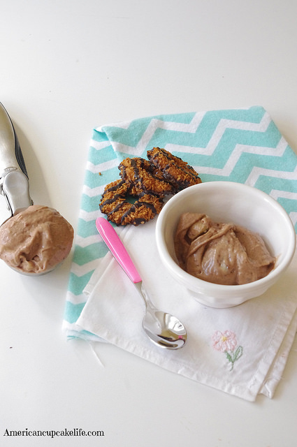 Vitamix Banana Nutella Ice Cream