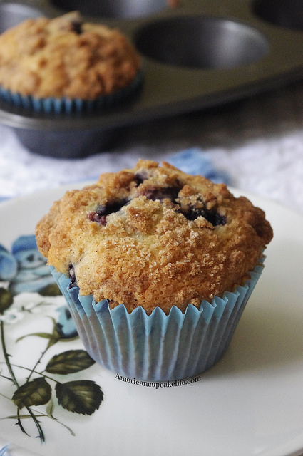 Blueberry Streusel Muffins
