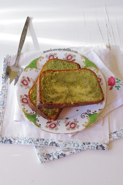 Green Tea and Lemon Loaf