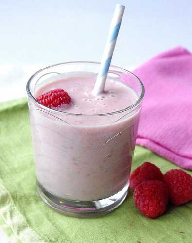 Raspberry & Avocado Smoothie