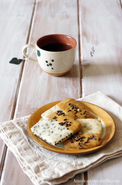 Chocolate Salted Caramel Shortbread