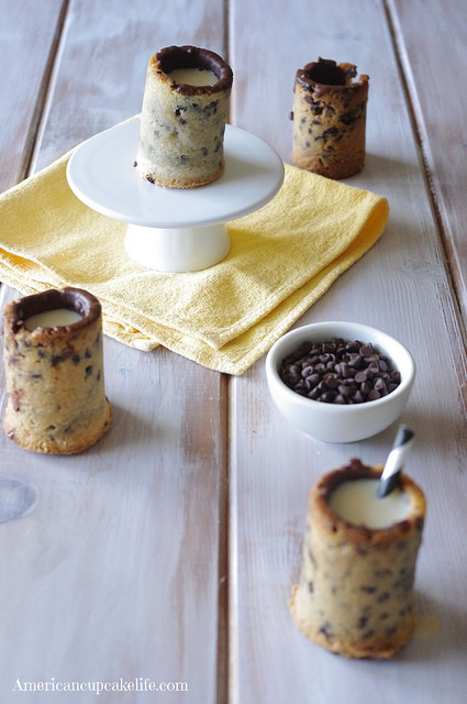 Chocolate Chip Cookie Shooters