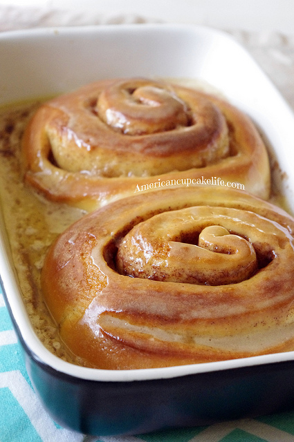 Maple Coffee Cinnamon Rolls