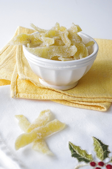 Candied Lemon Peel