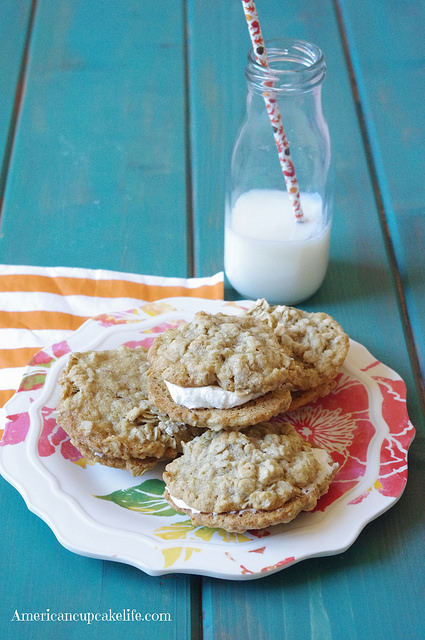 Apple Cider Oatmeal Pies