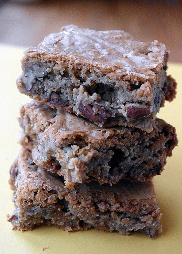 Heath Bar Blondies