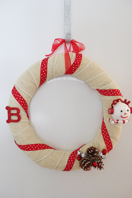 Easy Winter Wreath