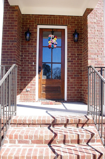 DIY Floral Monogram Wreath