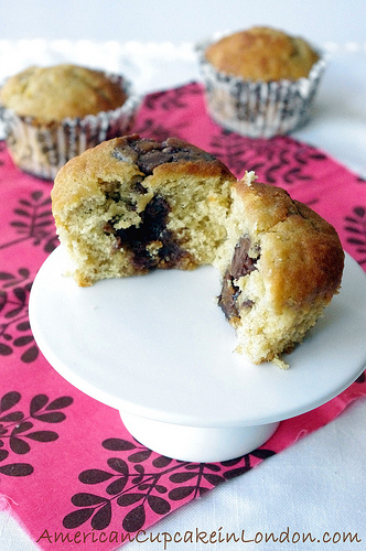 Banana Rolo Muffins