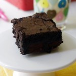 Dark Chocolate Hazelnut Brownies