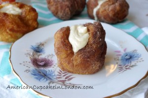 Salted Caramel Fried Croissant Poppers