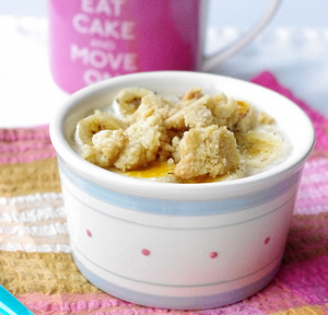 Banana Brulee Cinnamon Streusel Oatmeal