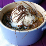 Brownie Bread Pudding