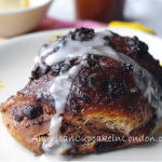 Chocolate Orange Hot Cross Buns