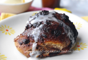 Chocolate Orange Hot Cross Buns