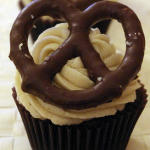 Chocolate Pretzel Man Cakes