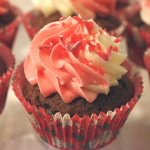 Candy Cane Pop Rocks Cupcakes