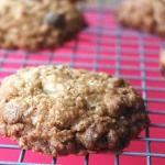 Cranberry & White Chocolate Oatmeal Cookies