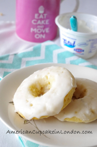 Lemon Greek Yogurt Donuts