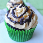 Irish Cream Caramel Cupcakes
