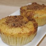 Coffee Cake Streusel Muffins