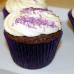 Purple Velvet Cupcakes