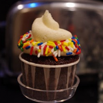 Chocolate Rainbow Cupcakes