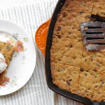 Skillet Chocolate Chip Cookie