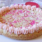 Valentine’s Day Funfetti Cookie Cake