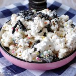 Oreo Birthday Cake Popcorn