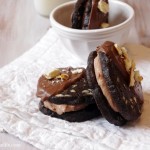 Pretzel Shortbread Sandwich Cookies