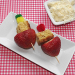 Strawberry Shortcake Skewers