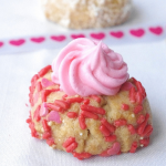 Valentine’s Day Thumbprint Cookies