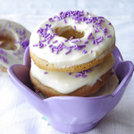 Cinnamon Vanilla Baked Donuts