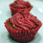Vegan Cranberry White Chocolate Cupcakes