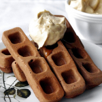 Chocolate Waffles with Speculoos Cream
