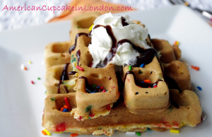 Funfetti Waffle Sticks