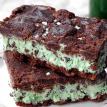 Mint Chocolate Chip Ice Cream Sandwiches