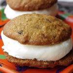 Pumpkin Mascarpone Ice Cream Sandwiches