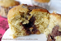 Banana Rolo Muffins