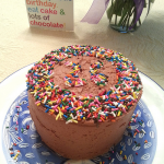 Classic Yellow Birthday Cake