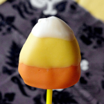 Candy Corn Cake Pops
