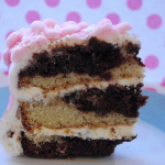 Peggy Porschen Marble Fondant Flower Cake