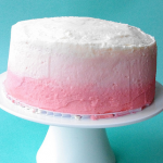 Peach Ombre Cake