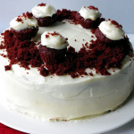 Red Velvet Cheesecake Cake