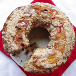 Cranberry Orange Streusel Cake