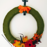 Autumn Yarn Wreath