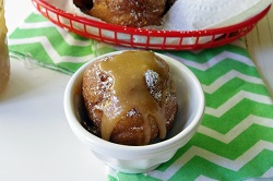 Beignets with Salted Caramel Sauce