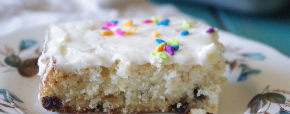 Chocolate Chip Sheet Cake